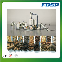 Biomass burning wood pellet production line