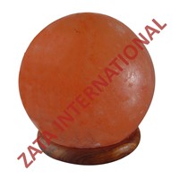 Himalayan Rock Globe Salt Lamps 5.25 x 5.5 x 5.5 Inches UL Approved 6 Feets Cord Bulb w Base