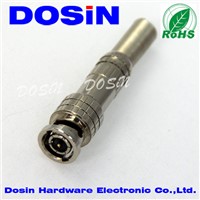 RF Male Spring BNC Connector Crimp Cable 75-5