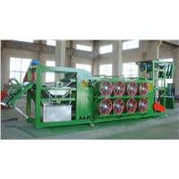 Rubber profile tire plant batch off cooling machine