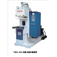 TWS-55V C type Vertical clamping-horizontal injection machine