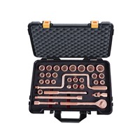 Non Magnetic Safety Tools Socket Set 32 Pcs By Copper Beryllium