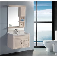 European style bathroom cabinet with mirror and light OGF316