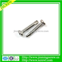 China manufactory Low price stainless steel self drilling screw