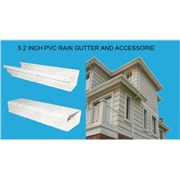 2015 Hotsale!!!PVC rain gutter system and downspout for drianage system