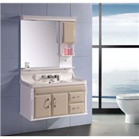 Modern bathroom vanity with led light OLY083