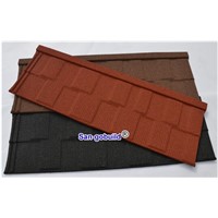 colored ISO9001 Approved aluminum roof sheets modern classical roof tiles