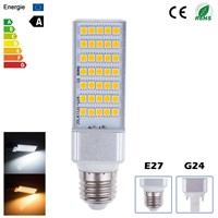 G24 PLC LED Plug Bulb Light/13W 5050SMD LED Lamp With 3 Year Warranty CE Approved Power Supply
