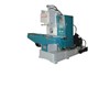 Vertical clamping- horizontal plastic injection molding machine of C type double sliding mold