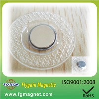 pvc disc magnet for packing box/bags