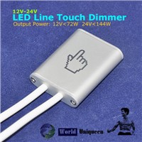 DC12-24V 1channel 6A LED Line Touch Dimmer