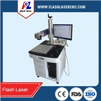 Desktop mini 10w  fiber laser metal marking machine