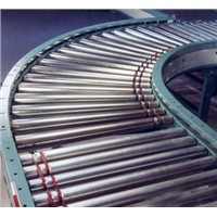 Flexible Powered Roller Conveyor expandable for loading &amp;amp; unloading