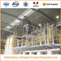 10-100Tons Per Day Solid Sodium Silicate Production Line Furnace