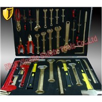 Non sparking Combination Tools Set For Oil Depot.