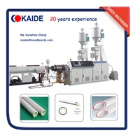 Extrusion machine for PPR Glass-fiber composite pipe KAIDE factory