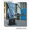 Vertical Roll up Poster Frame LED Light Box Advertising