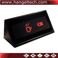 16x48 Desktop Programmable Double-Sided LED Moving Display Scrolling Display
