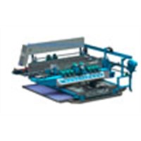 Glass straight-line double edging machine