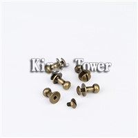 low price alloy steel chicago screw for book (with ISO and RoHs certification )