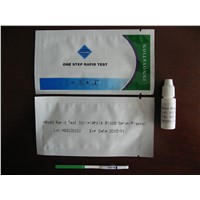 one step in vitro diagnostic HBsAg whole blood test strip