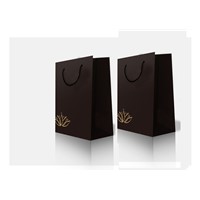2015 New design paper bag with handles