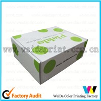 foldable custom cardboard shoe box wholesale