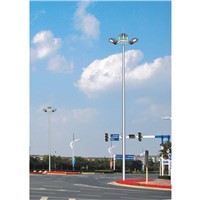 high mast light with auto lifting system