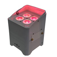 Hexacolor 6-In-1 LED Battery &amp;amp; Wireless Uplight Par Light, Disco Light, Truss Warmer, Stage Light