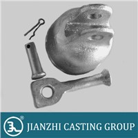R-Clip Type Ductile Cast Iron Cap for Ceramic/Porcelain Insulator Fitting