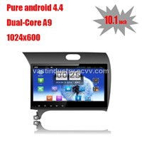 10.1&amp;quot; Android 4.4 China auto radio for Kia k3 with 1024 * 600 resolution and DVR camera