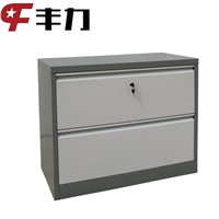 Metal furniture 2 drawer steel lateral filing cabinet