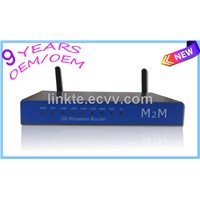 Industrial 3G 21Mbps high power Openwrt Wireless Router for video monitoring system, Kiosk, Vehicle