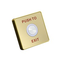 Waterproof Piezoelectric Exit Button with LED