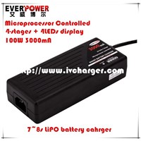 12V/24V/36V lifepo4 battery club car golf cart smart battery charger