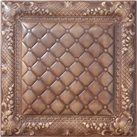 Indoor Soundproof 3D carved leather Wall board 1003