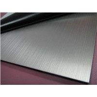 foshan hairline finish  Sheet stainless steel 304 201
