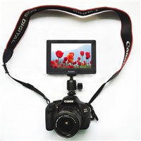 Small Portable 5inch On-Camera Field HD Monitor with VGA and Composite