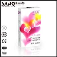 100% Natural latex condom China supplier