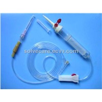 Blood transfusion sets with Y port