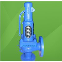 DIN spring loaded pressure safety valve