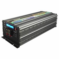LCD display home system dc to ac power inverters 6000w