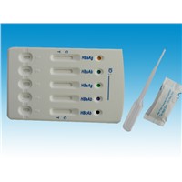 diagnostic rapid test kits one step HBV Multi-5 Test Panel