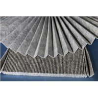 Carbon filter cloth