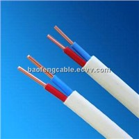 Copper Conductor PVC Insulate Twin Flat Wire