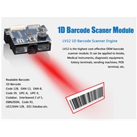 Hot New Innovative 32 bit Hand-held Barcode Scanner with Good Price