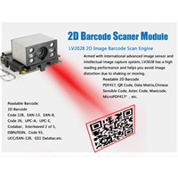 LV2028 1D 2D Barcode Scanner Module, Good Performance, Suitable for Kiosks, Inquiry Machine