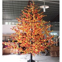 Colorful decorative led maple tree light