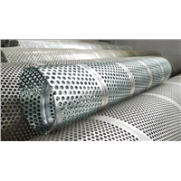 316 center pipes stainless steel center core filter frames spiral welded  perforated filter elements