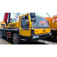 China made sany QY25C 25t truck crane used condition sany 25t second hand sany 25t crane sale